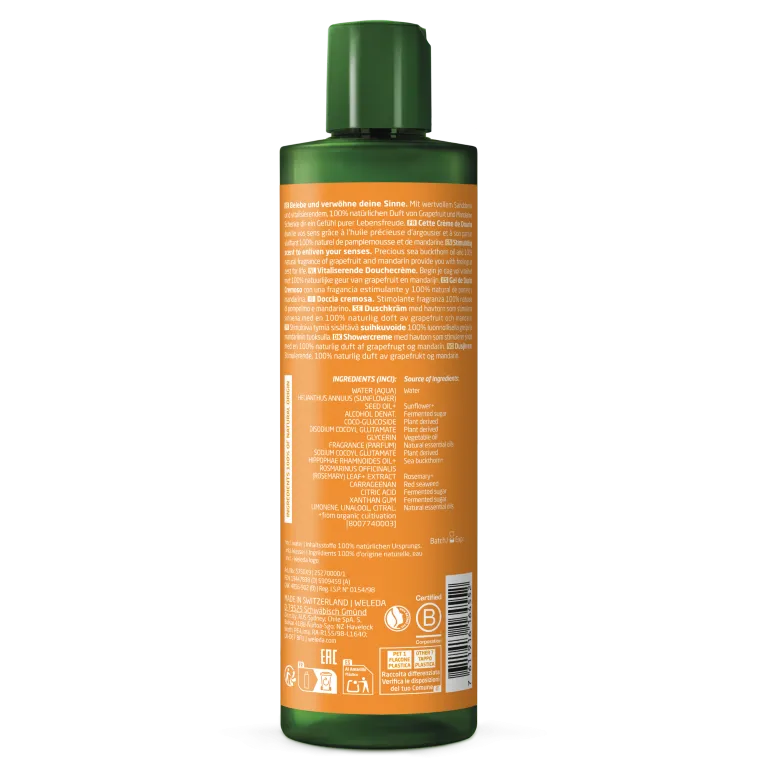 Weleda Vitality Douchecreme Duindoorn (400 ml)