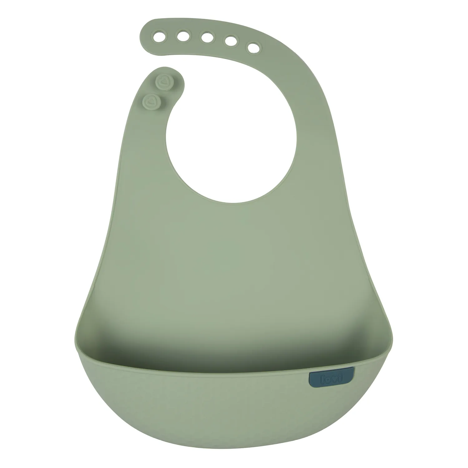 Difrax Lovi Slab Siliconen Pistachio (1 stuk)