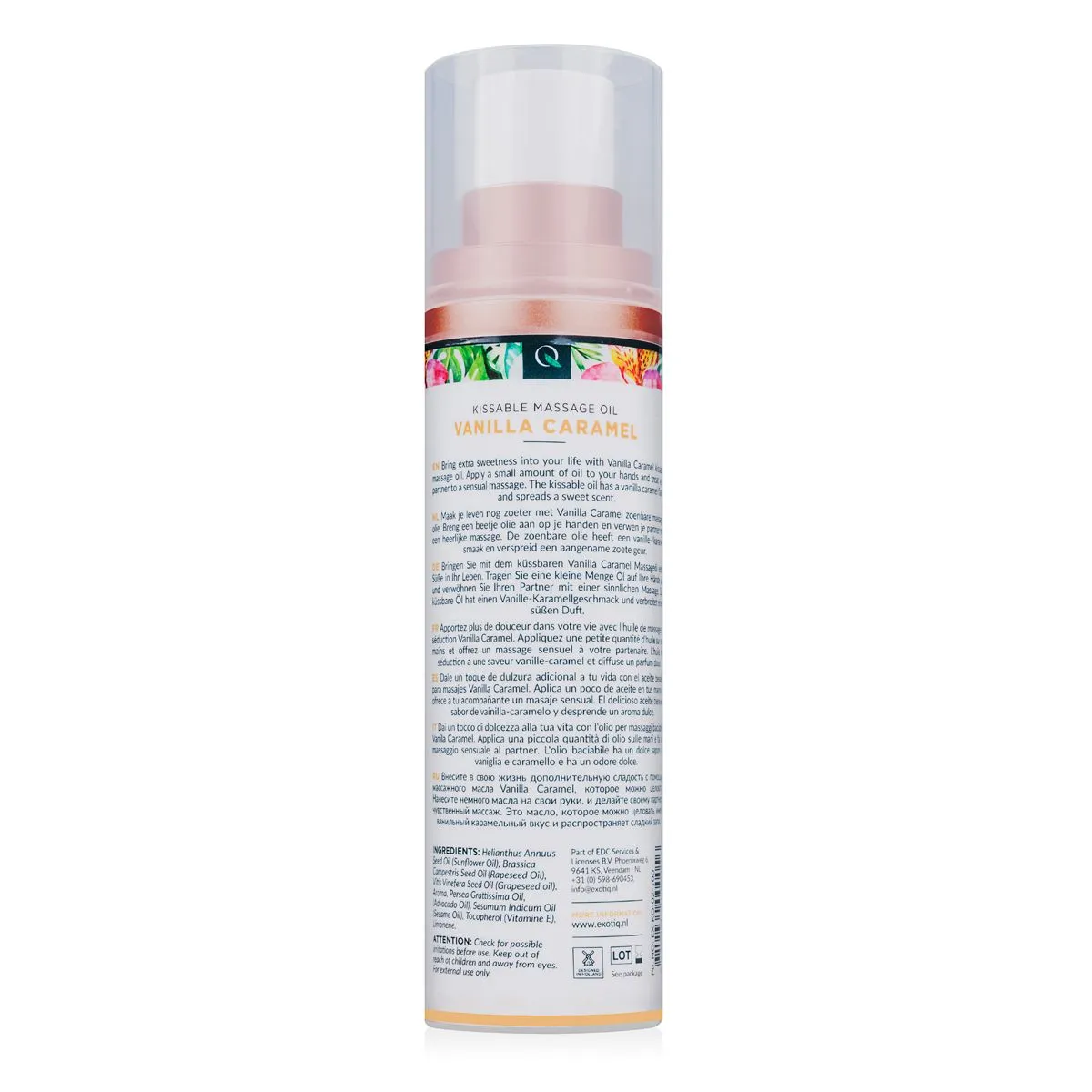 Exotiq Massageolie Vanilla Caramel (100 ml) - image 4