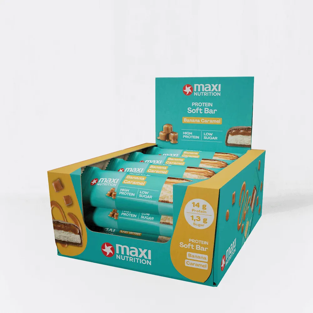 Maxi Nutrition Protein Softbar Banana Caramel (16 x 45 gram)