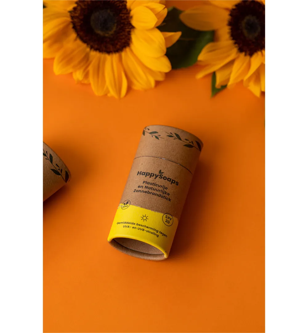Happysoaps Zonnebrandstick Spf20 (50 gr) - image 2