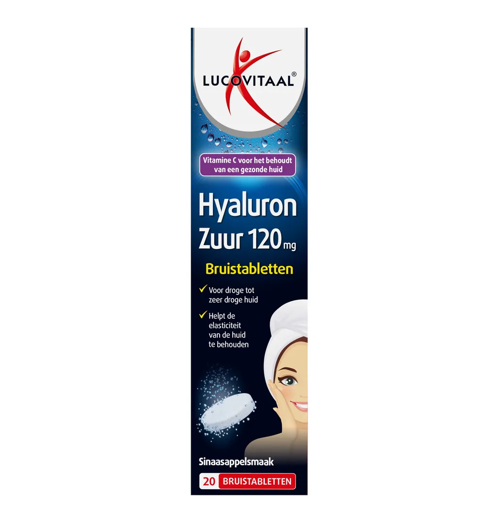 Lucovitaal Hyaluronzuur  (20 Bruistabletten) - image 2