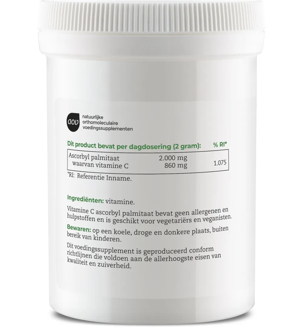 AOV 333 Vitamine C ascorbyl palmitaat (60 gr) - image 2