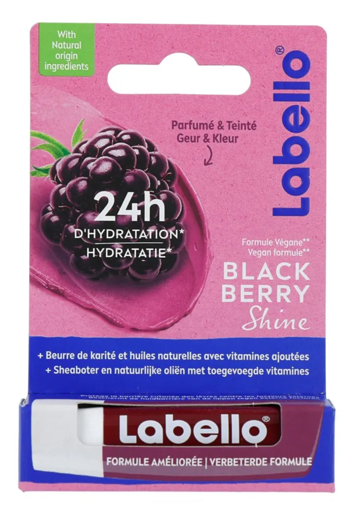 Labello Fruity shine blackberry (4,8 gr)