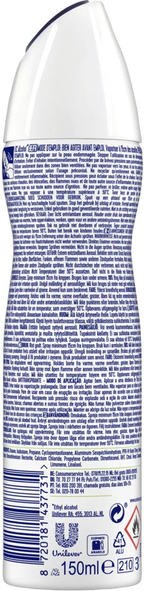 Rexona Deodorant spray 72h stress control (150 ml)