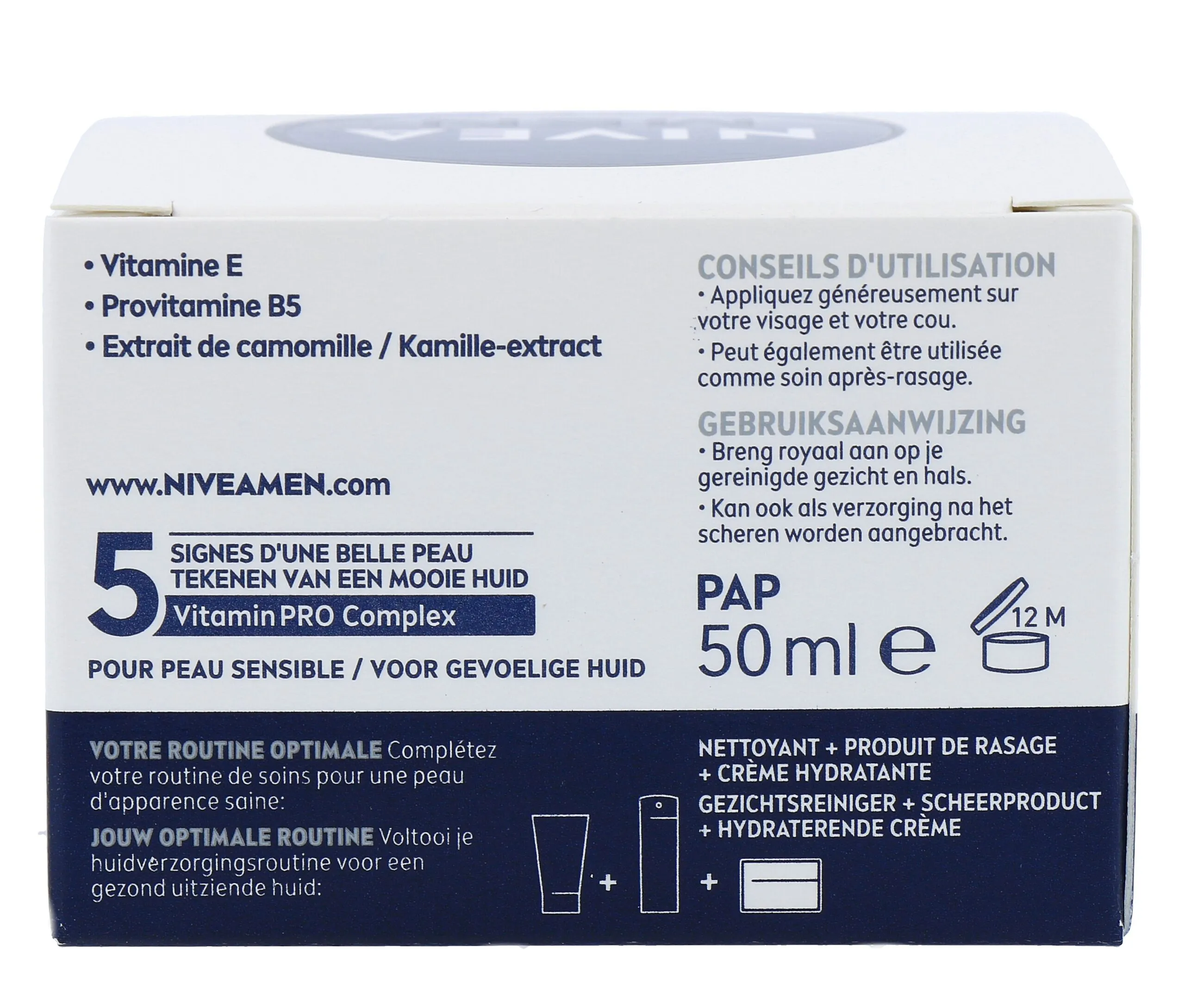 Nivea Men gezichtscreme sensitive (50 ml) - image 3