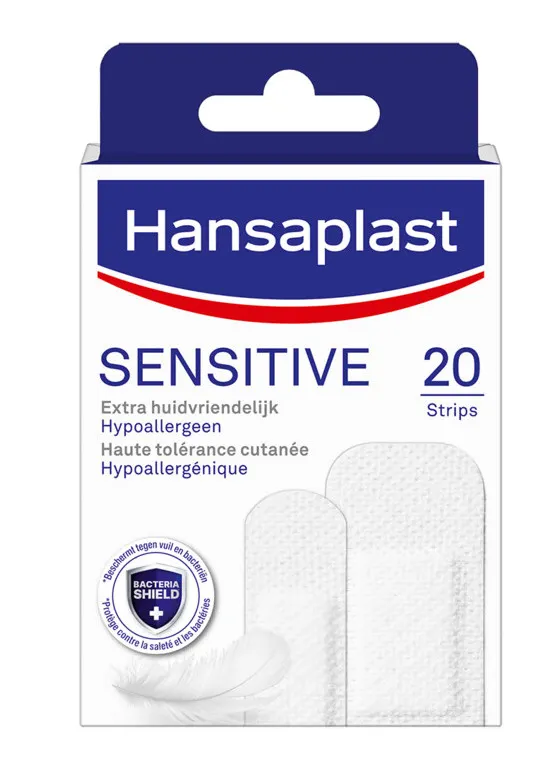Hansaplast Sensitive strips (20 stuks)