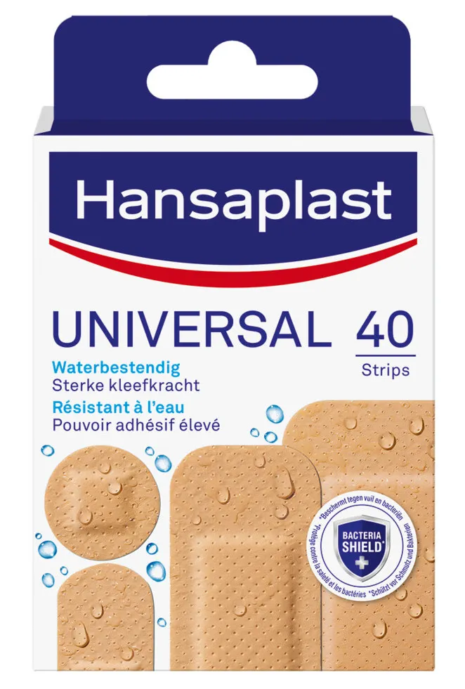 Hansaplast Water resistant universal strips (40 stuks)