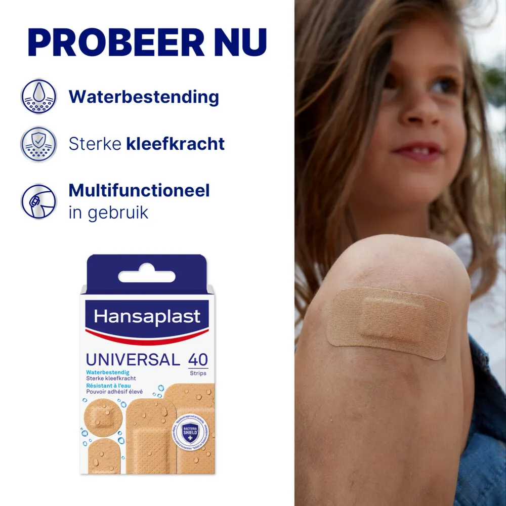 Hansaplast Water resistant universal strips (40 stuks) - image 3