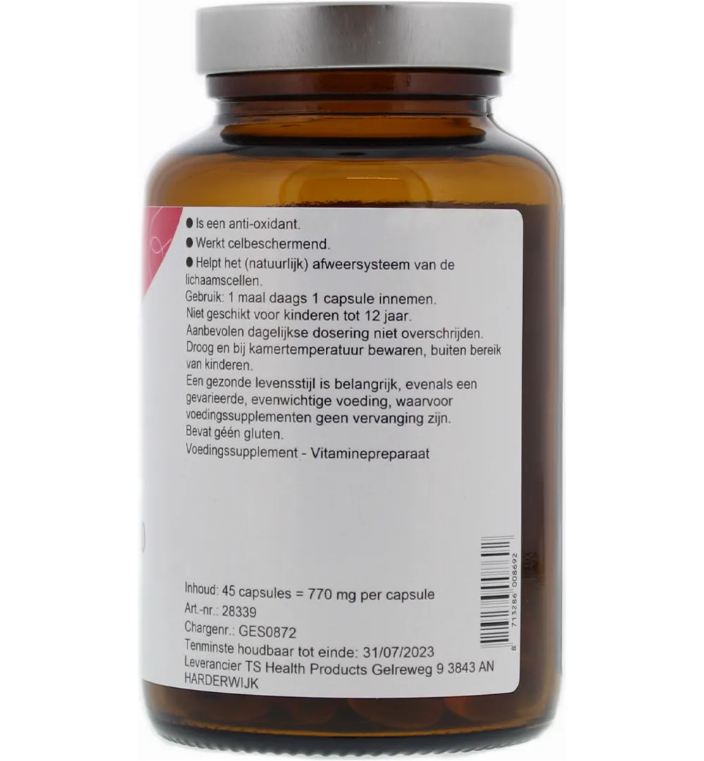 TS Choice Vitamine E 400IE (45 capsules) - image 2