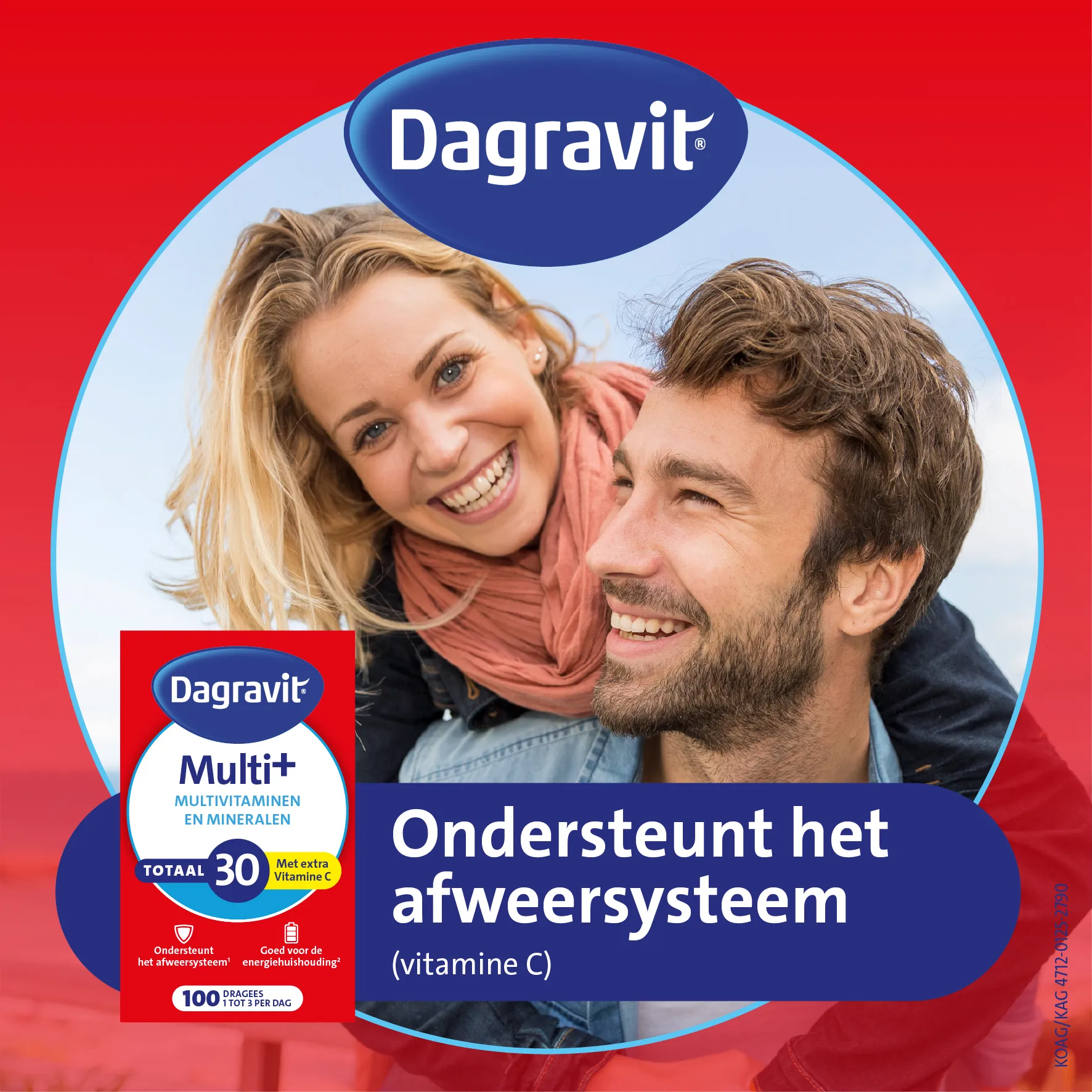 Dagravit Totaal 30 Multivitaminen (100 dragees)