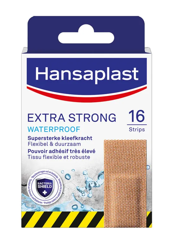 Hansaplast Extra strong waterproof (16 stuks)