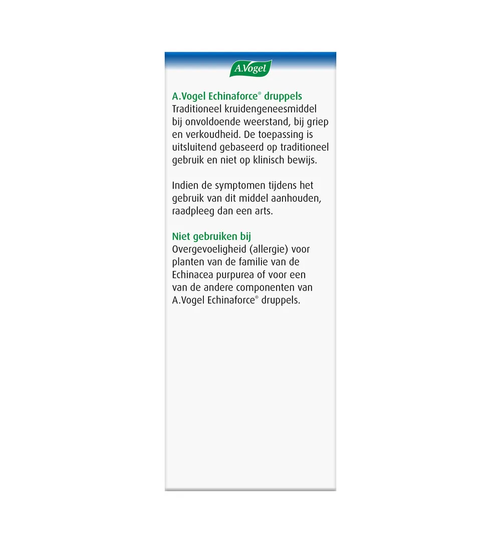 A.Vogel Echinaforce Druppels (100 ml) - image 3