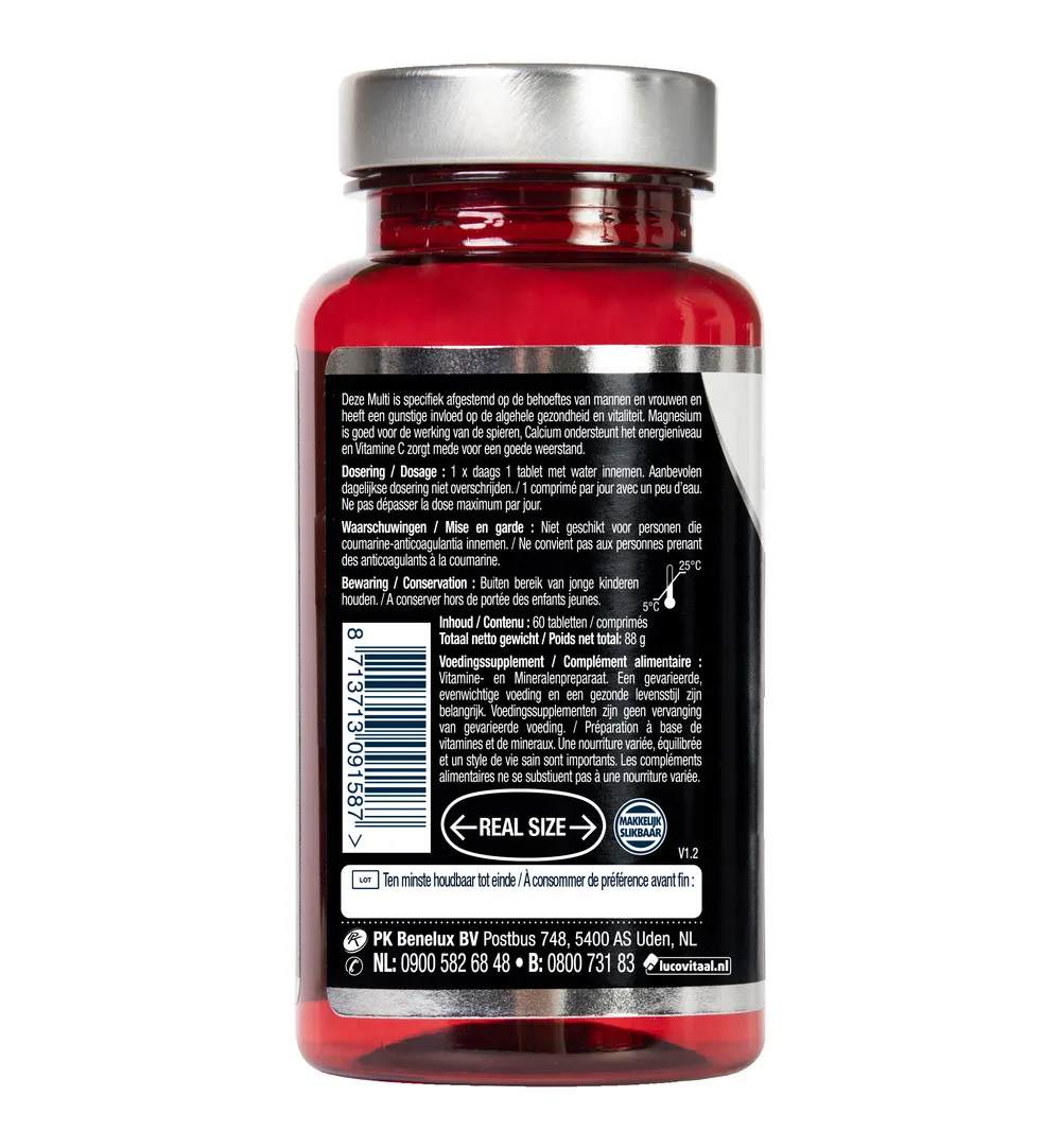 Lucovitaal Multi A-Z (60 tabletten) - image 3