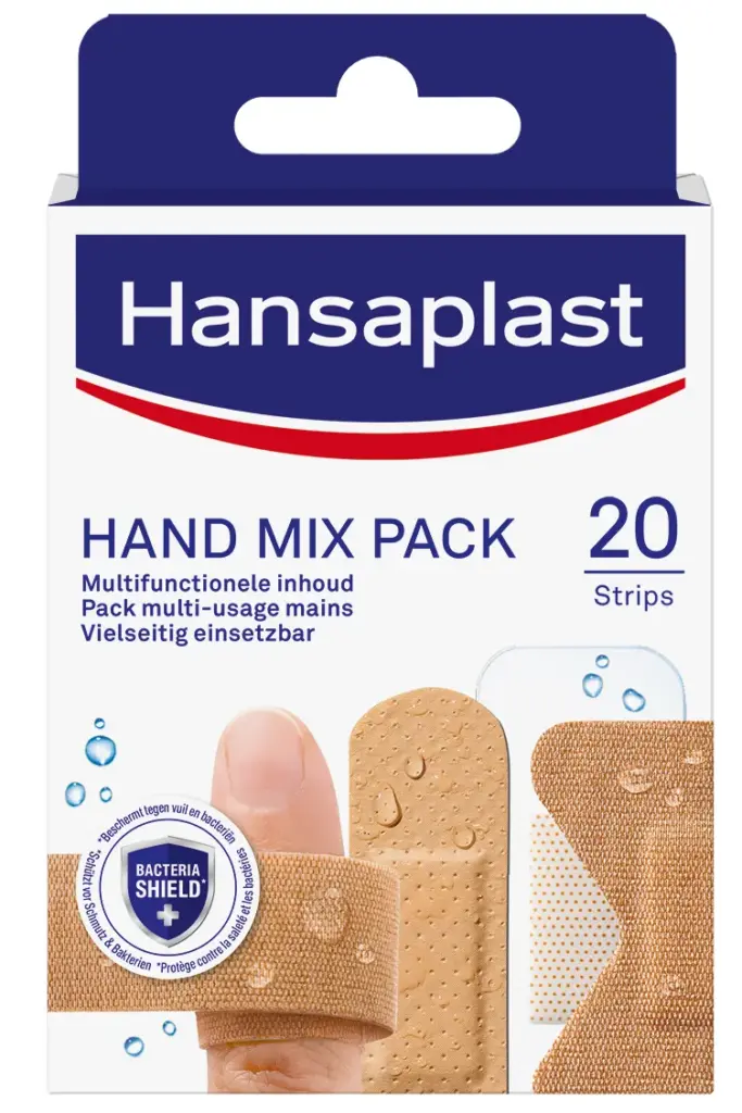 Hansaplast Hand mix pack pleisters (20 stuks)