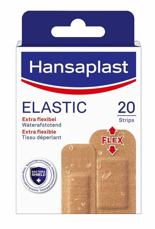 Hansaplast Pleisters elastic waterproof (20 stuks)