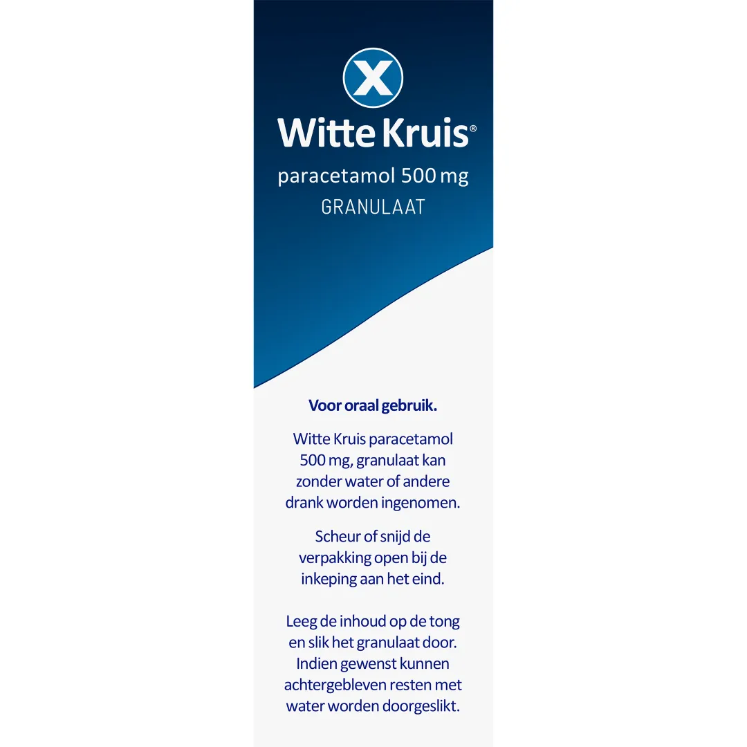 Witte Kruis Paracetamol 500 mg granulaat (10 zakjes) - image 7