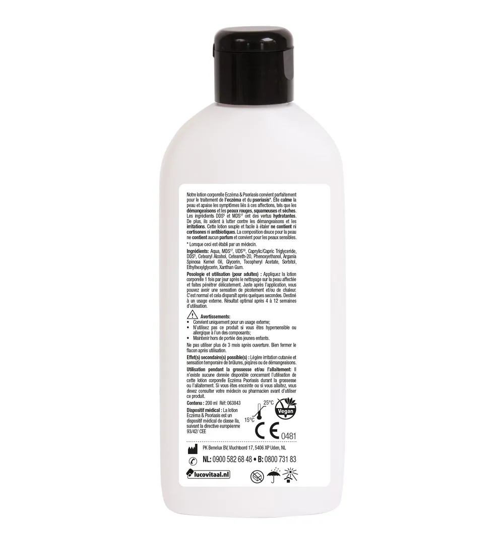 Lucovitaal Eczeem Psoriasis Bodylotion (200 ml) - image 2