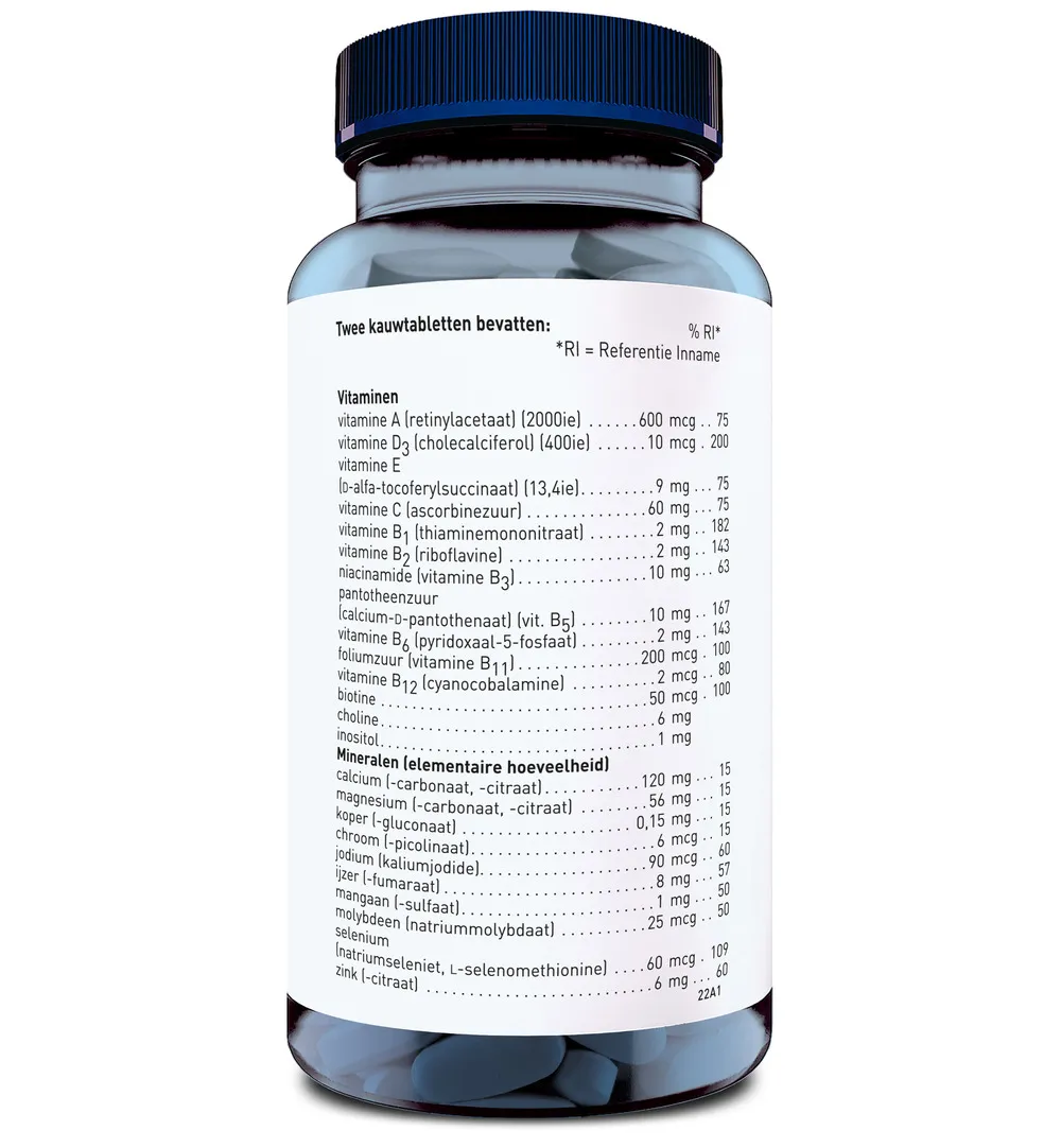Orthica Dino Multi  (60 kauwtabletten)