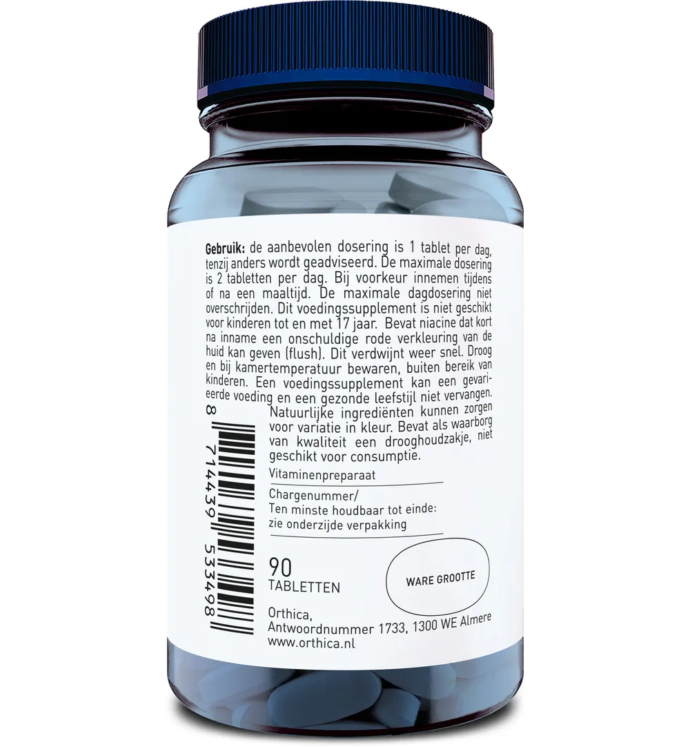 Orthica Stress B Complex (90 tabletten)