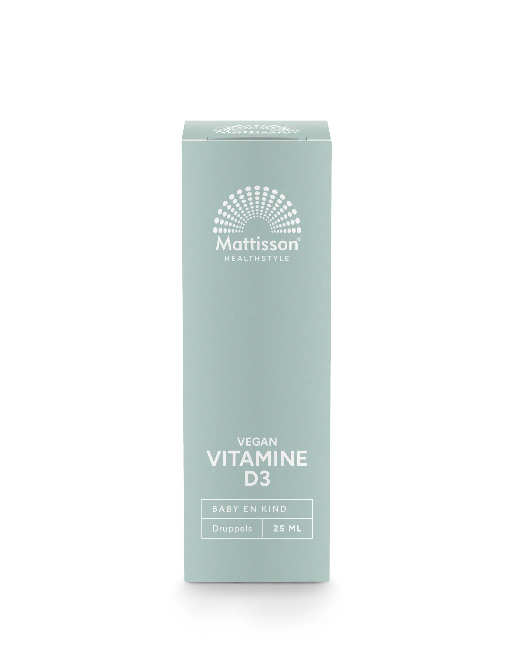 Mattisson Vitamine D3 Baby & Kind 10Mcg Vegan Druppels (25 ml)
