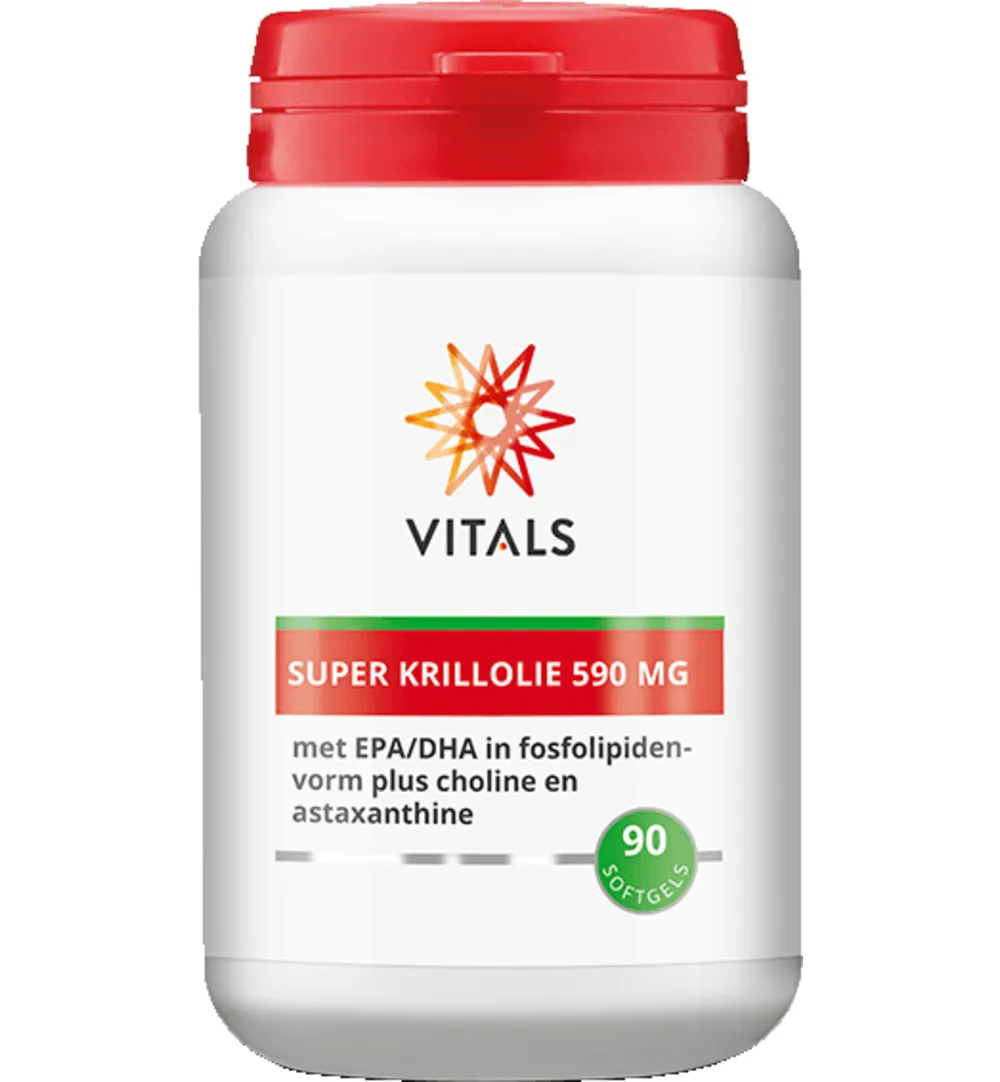 Vitals Super Krillolie 590 mg (90 softgels) - image 2