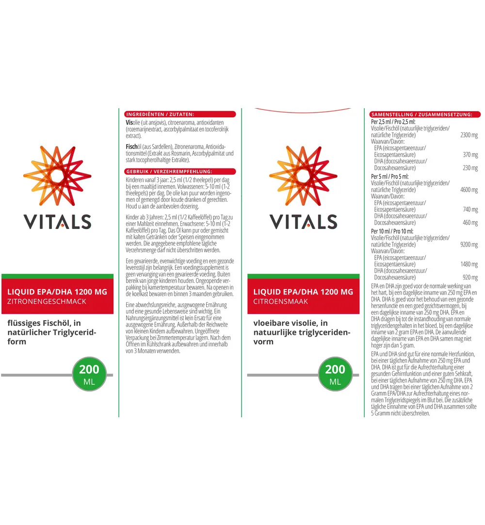 Vitals Liquid EPA/DHA 1200 mg (200 ml) - image 3