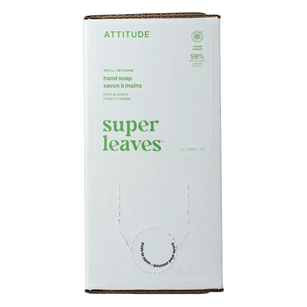 Attitude Super Leaves Handzeep Pear & Amber (2000 ml)