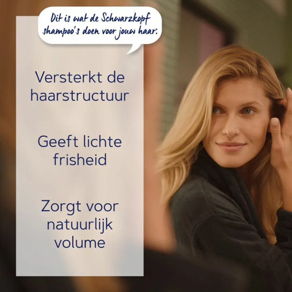 5x Schwarzkopf Shampoo 7 kruiden (400 ml)