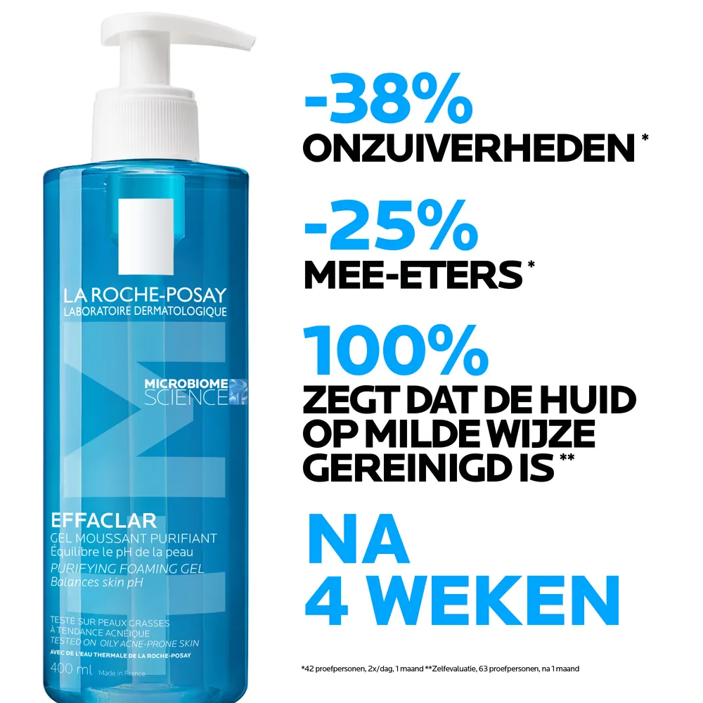 La Roche-Posay Effaclar Purifying Foaming Gel (400 ml) - image 5