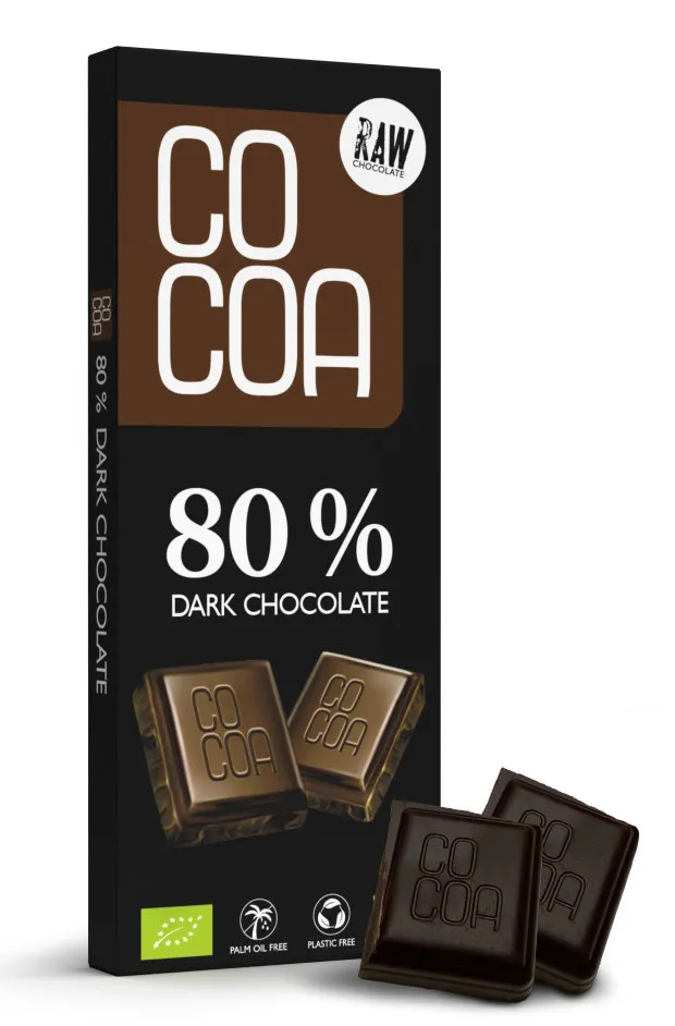 Cocoa 80% Dark Chocolate Reep (40 gr)