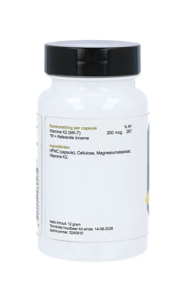 Highest Healthcare Vitamine K2 200mcg Capsules (30 capsules) - image 2
