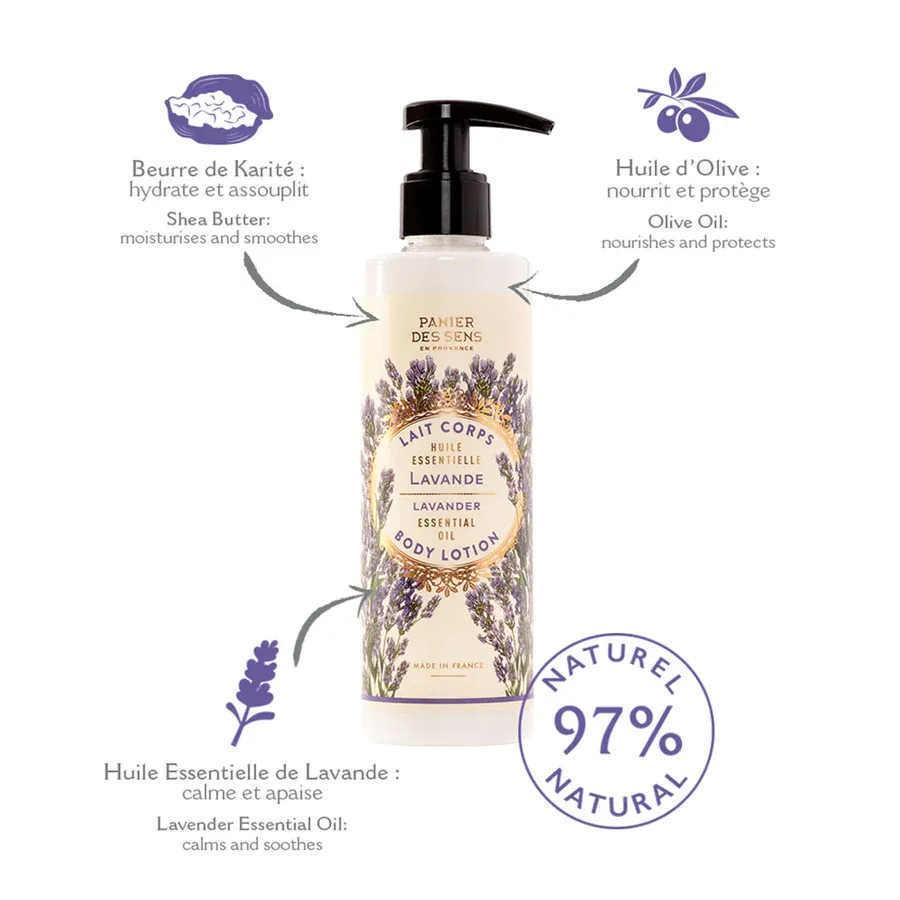 Panier Des Sens Relaxing Lavender Bodylotion (250 ml)