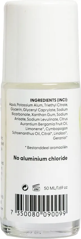 True Organic of Sweden Deodorant Undercover Agent - Lemongrass (50 ml)