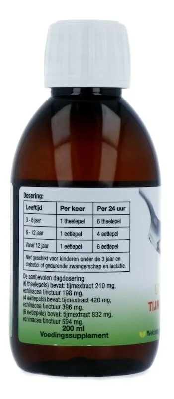 Unipharma Tijm & Echinacea Siroop (200 ml)