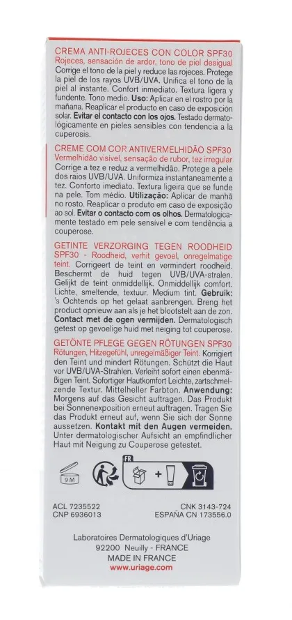 Uriage Roseliane SPF30 Neutralizing Tinted Care (40 ml) - image 4