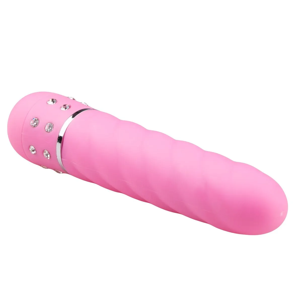 Mini Vibrator Gedraaid - Roze (1 stuk) - image 2