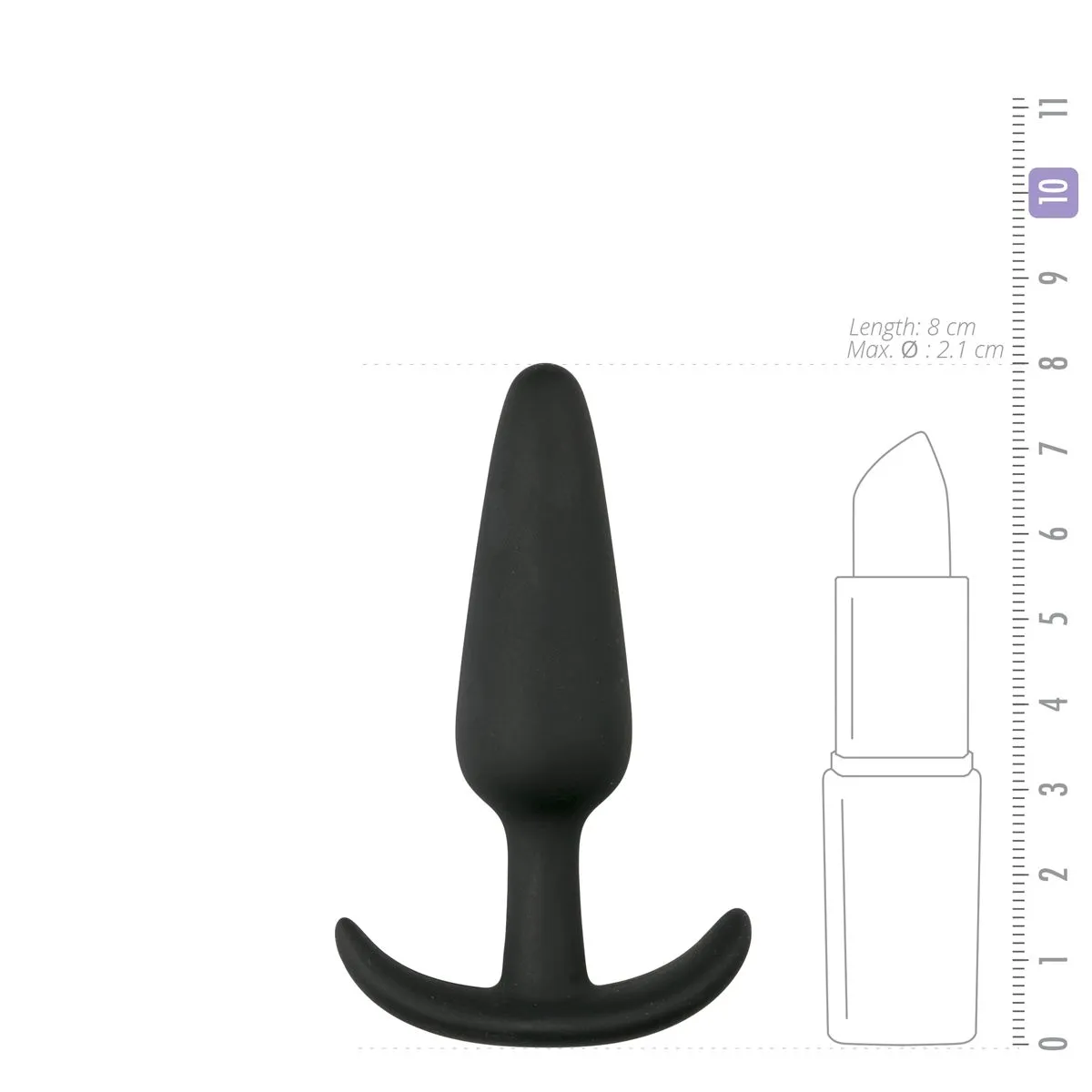 Easytoys Anal Collection - Buttplug Small Zwart (1 stuk) - image 4