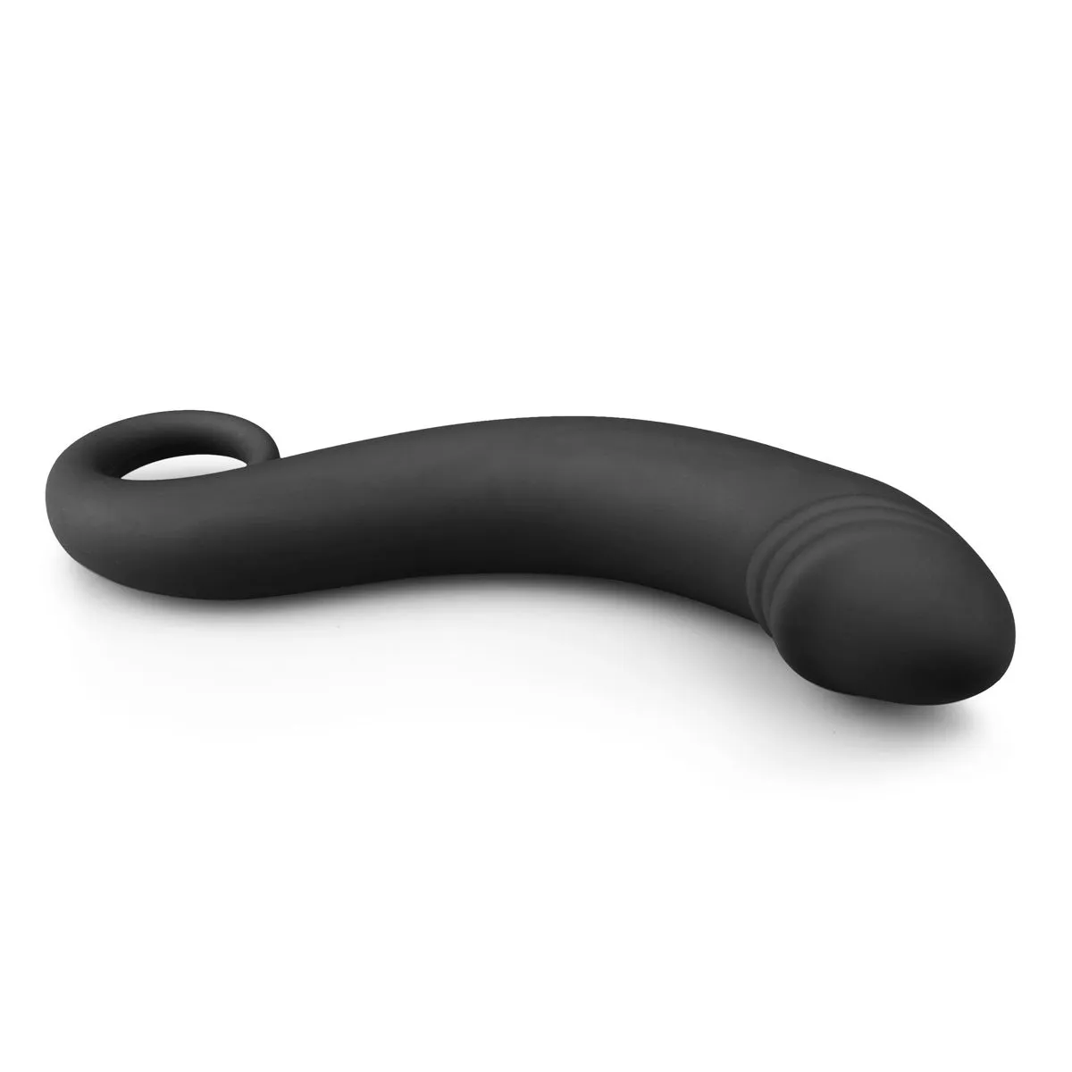 Easytoys Anal Collection - Silicone Prostate Dildo Zwart (1 stuk) - image 2
