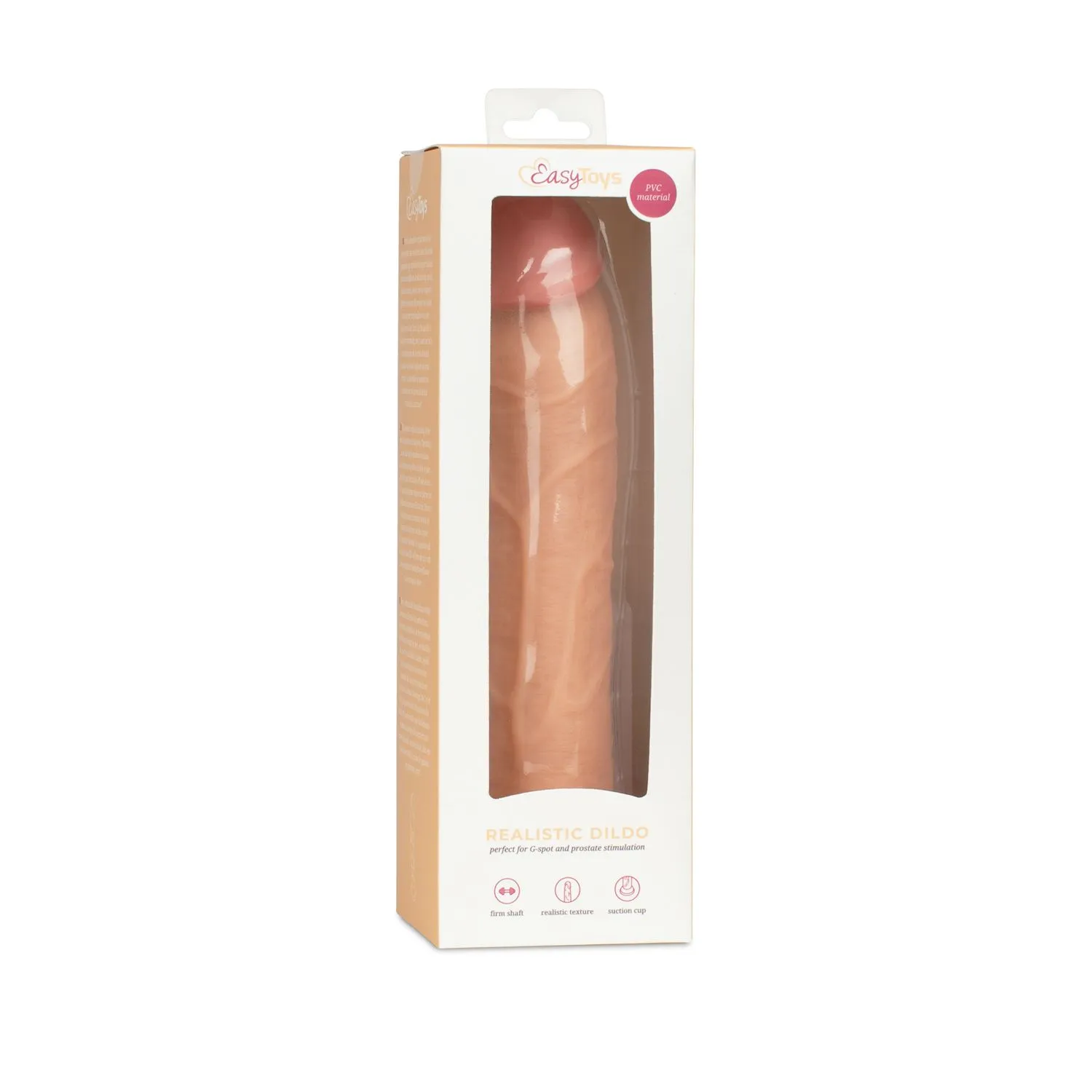Easytoys Dildo Collection - Dildo without Balls 22.5 cm Beige (1 stuk) - image 3