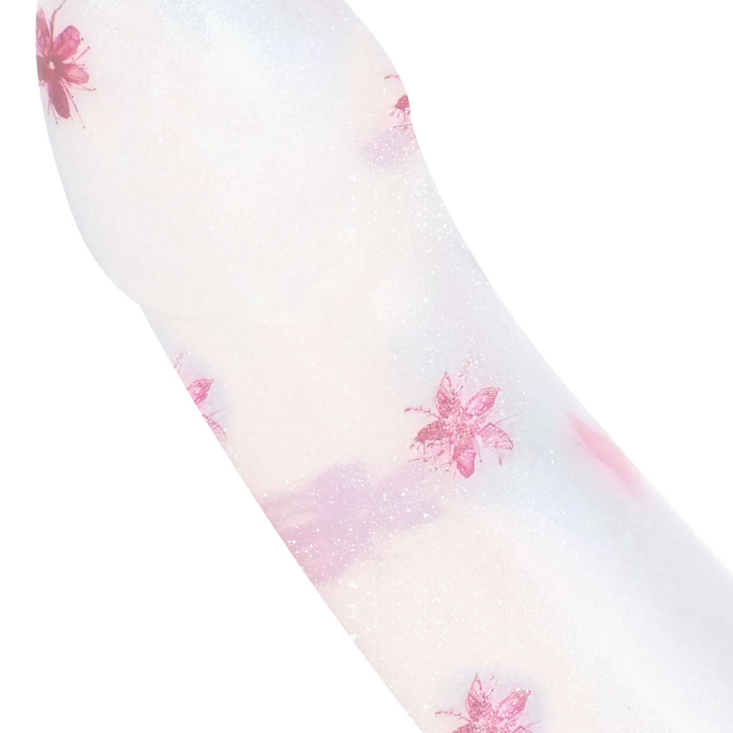EasyToys Dildo Collection - Flower Power Dildo Small Roze, Wit (1 stuk)