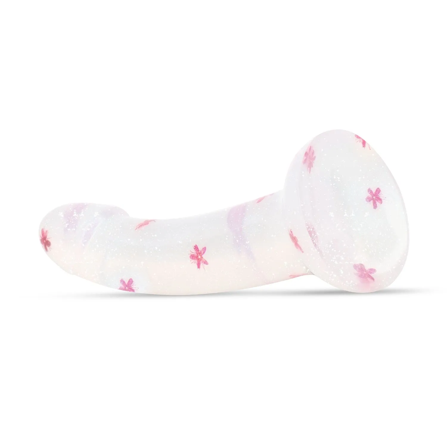 EasyToys Dildo Collection - Flower Power Dildo Small Roze, Wit (1 stuk) - image 2