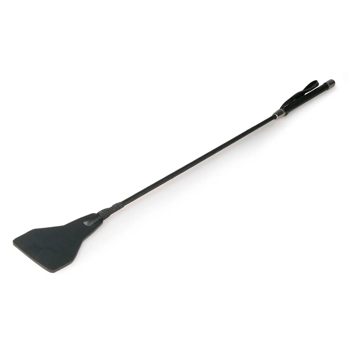 Easytoys Fetish Collection Leahter Black Whip Zwart (1 stuk) - image 3