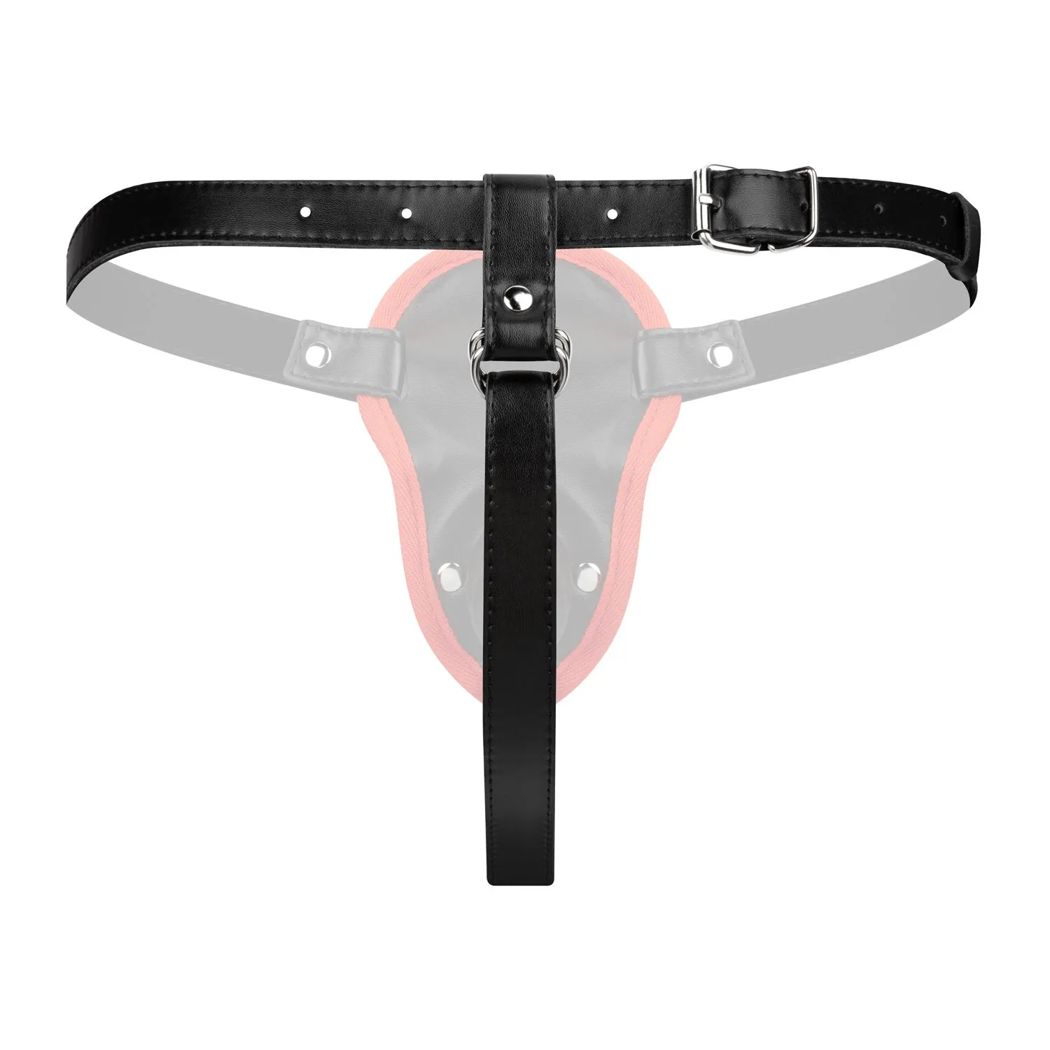 Easytoys Fetish Collection - Strap-On with Double Dildo Zwart (1 stuk) - image 2
