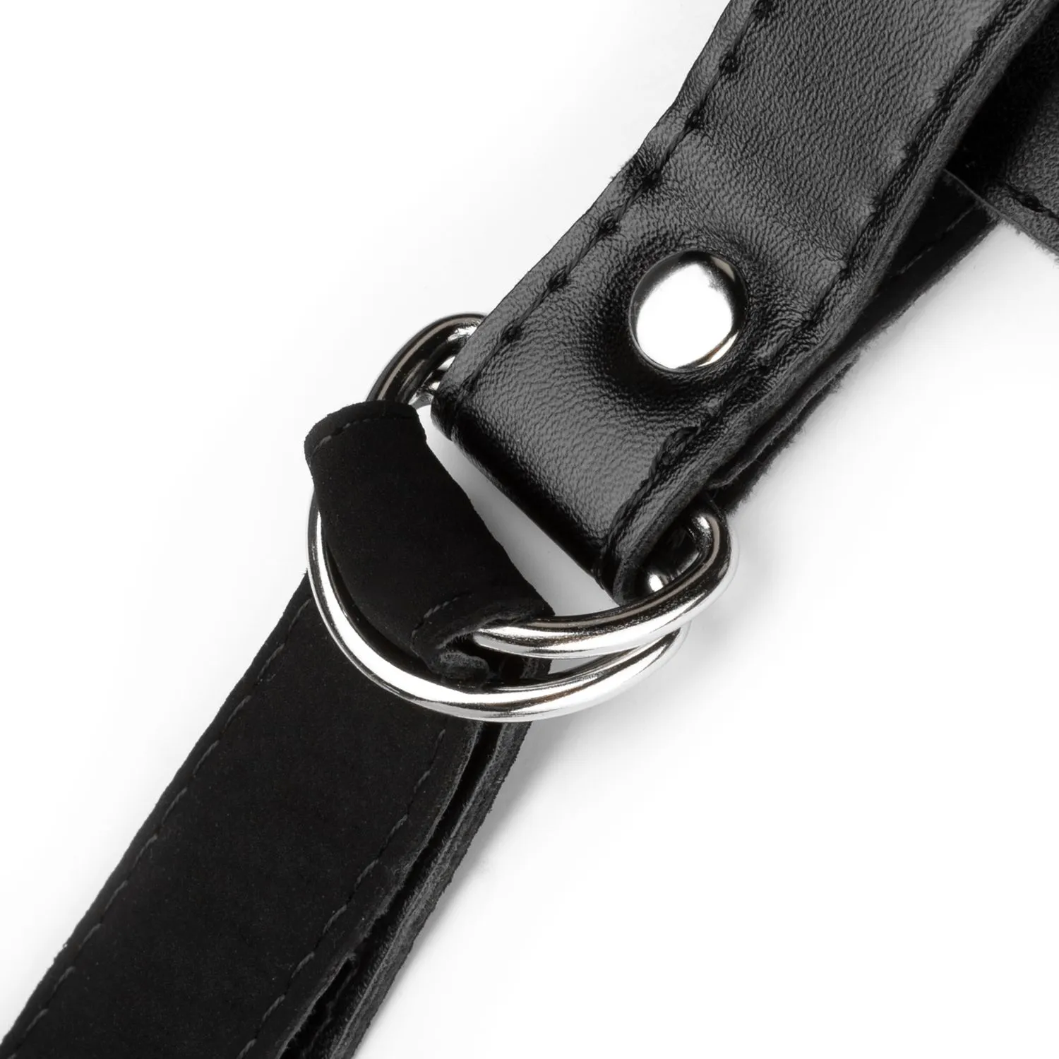 Easytoys Fetish Collection - Strap-On with Double Dildo Zwart (1 stuk) - image 3