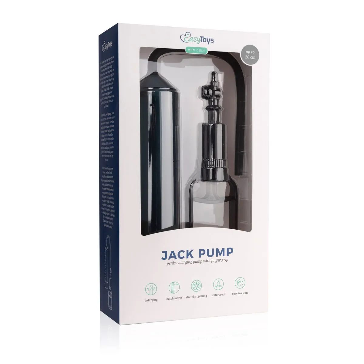 Easytoys Men Only - Finger Grip Penis Pump Zwart (1 stuk) - image 5