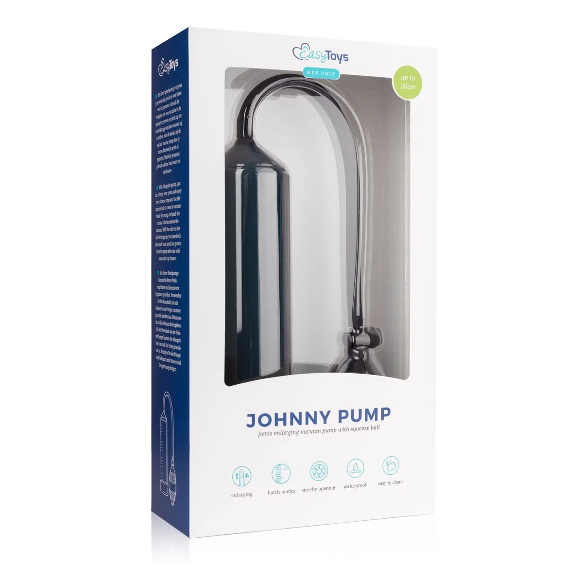 Easytoys Men Only - Penis Pump with Squeeze Ball Zwart (1 stuk) - image 5