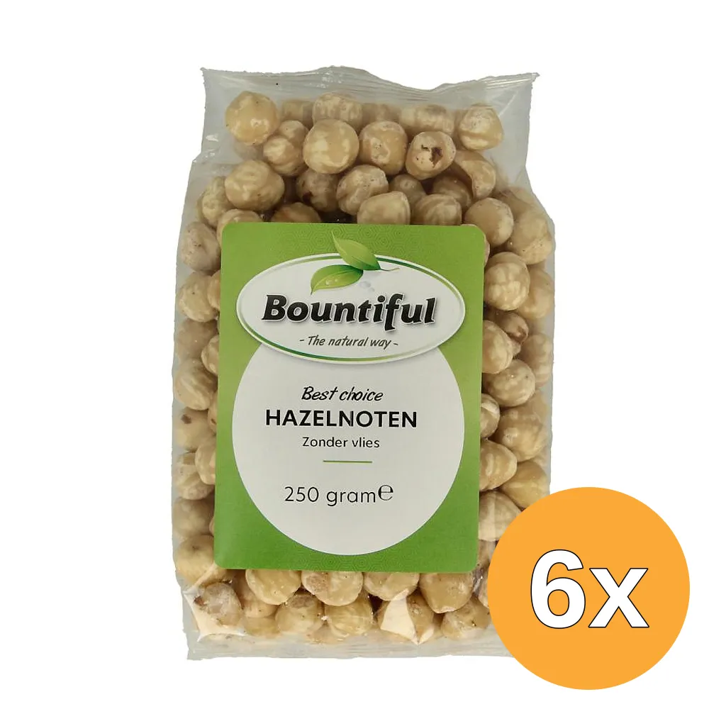 6x Bountiful Hazelnoten Blank (250 gr)