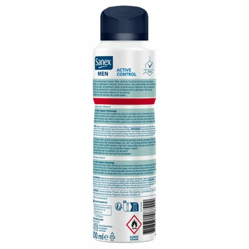 Sanex Deo Spray Men Active Control (200 ml)