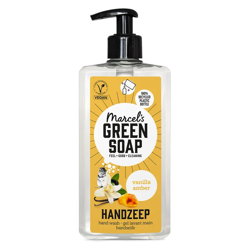 Marcel's Green Soap Handzeep Vanille & Amber (500 ml)